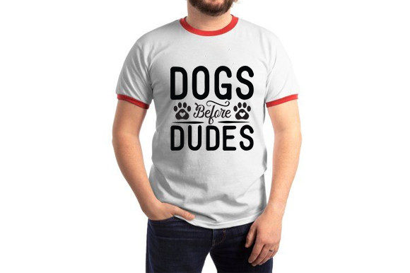 Dog SVG Design, Dogs Before Dudes