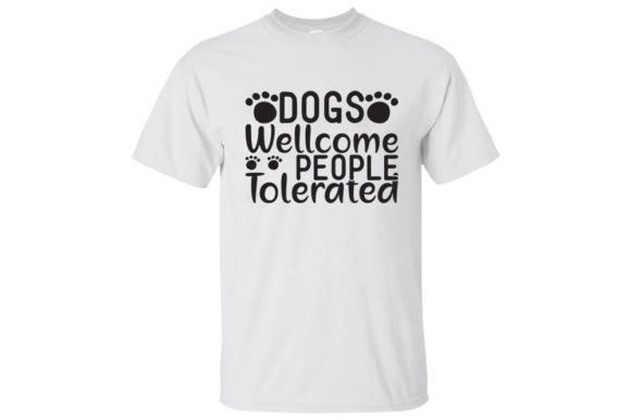 Dog SVG Design: Dogs Wellcome People Tol